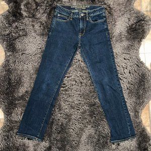 American Eagle Mens Active Flex Straight Denim Jeans Dark Wash Size 28x30 Small